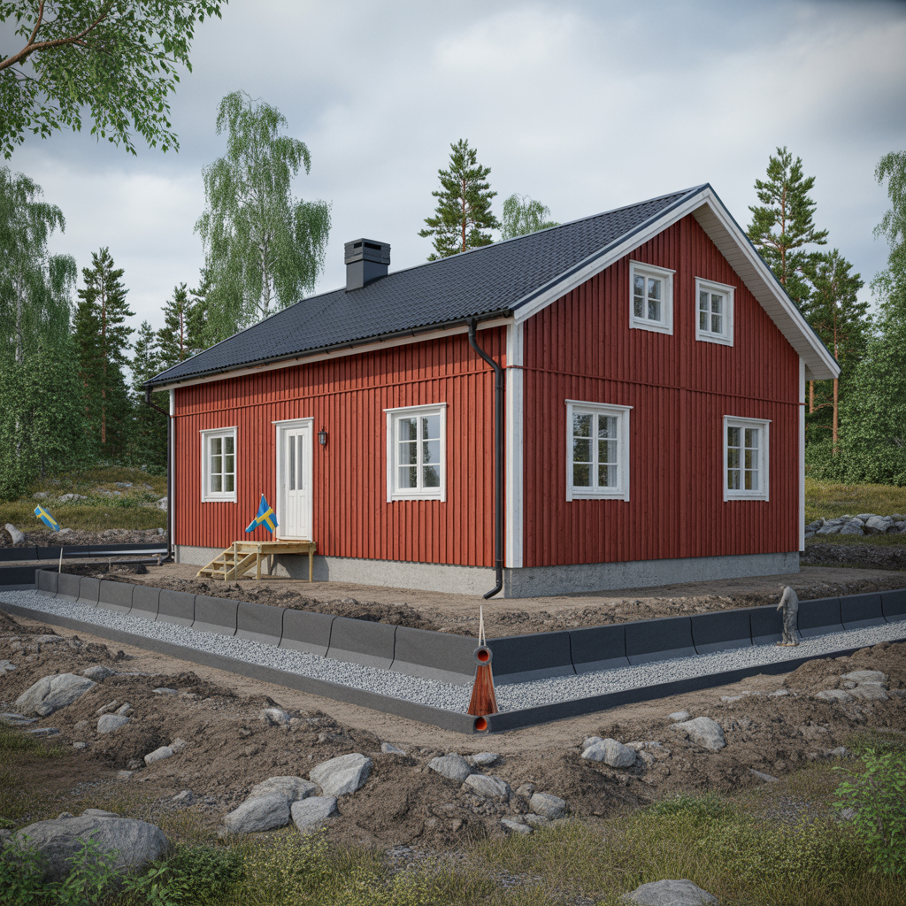 dranera runt husgrund metoder kostnad och fallgropar